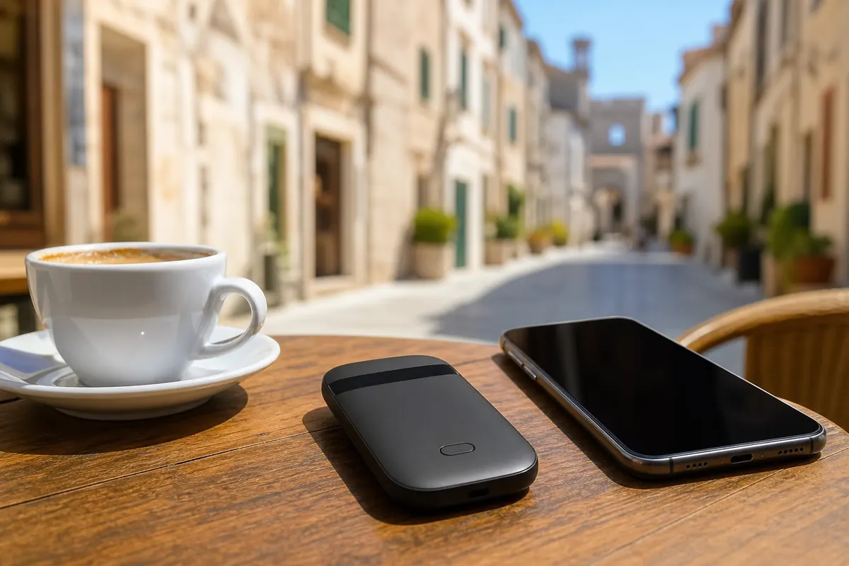Family connected traveling via smartphone tethering.